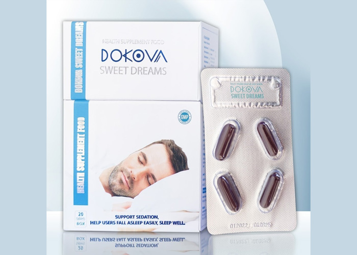Nếu bạn bị thâm quầng mắt do mất ngủ hãy thử dùng viên ngủ ngon Dokova.