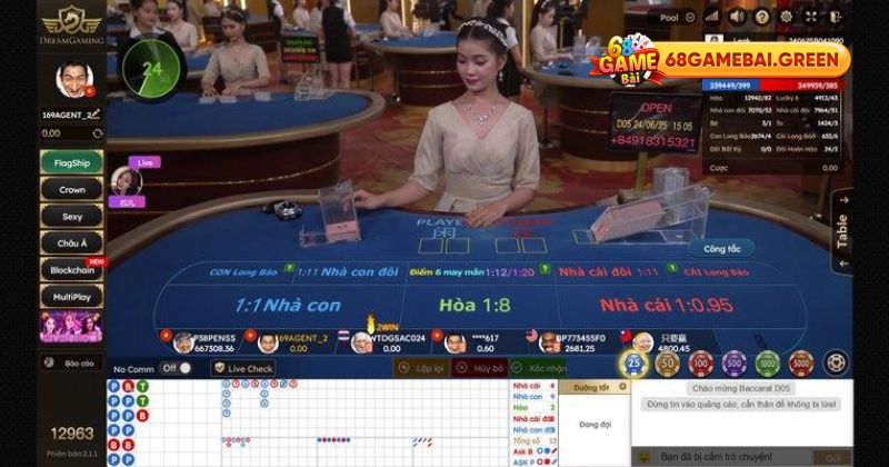 Kinh nghiệm chơi Baccarat hiệu quả tại 68 game bài