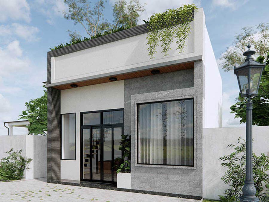 Cửa nhôm kính là giải pháp không thể thiếu để tạo không gian mở cho nhà cấp 4.