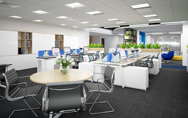 Một không gian hợp phong thủy văn phòng giúp tăng cường năng lượng tích cực.