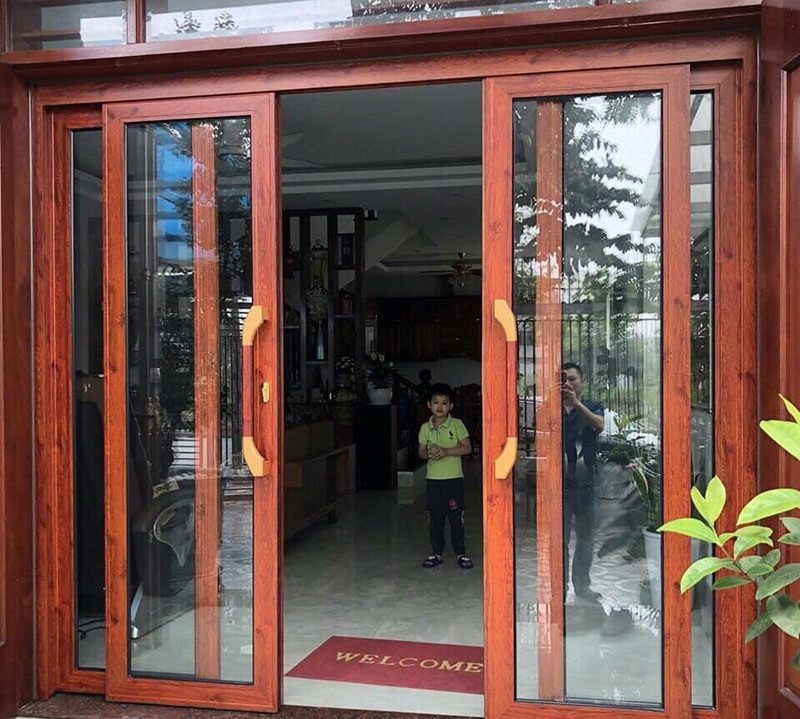 Ưu điểm lớn nhất của cửa nhôm trượt quay là khả năng mở rộng không gian lên đến 100%.