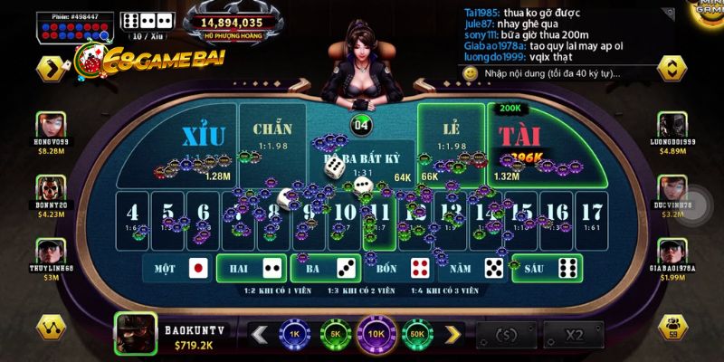 Hướng dẫn chi tiết cách chơi game tài xỉu mini tại 68 game bài cụ thể