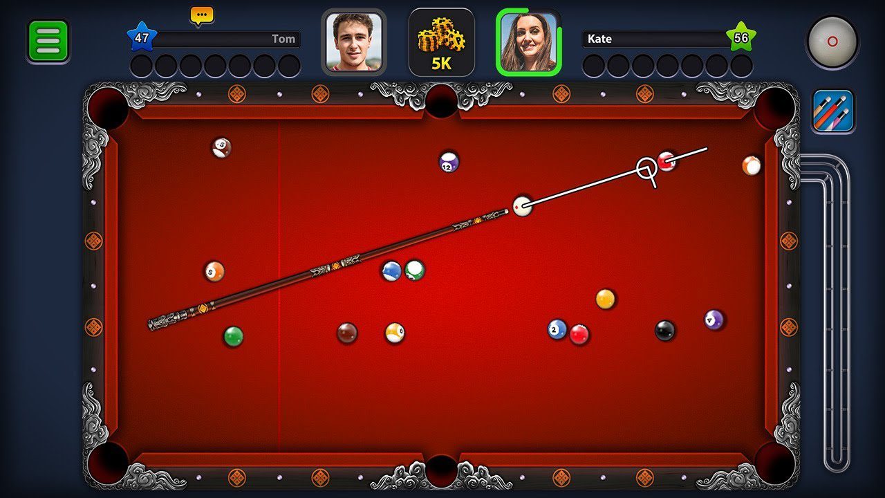 8 Ball Pool là một trò chơi thể thao mô phỏng bida lỗ