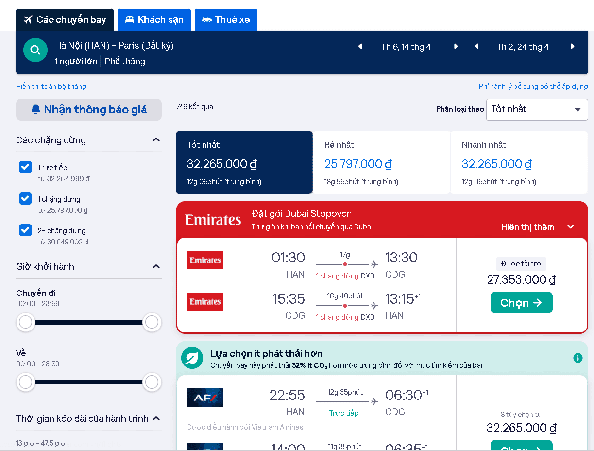 Mẹo sử dụng Skyscanner để săn vé rẻ - Chiến lược thực tế