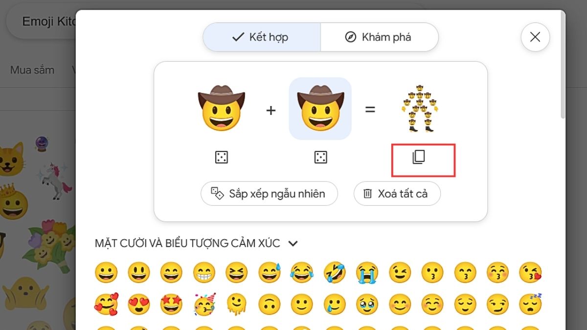 Thế giới của các tổ hợp emoji là vô cùng phong phú