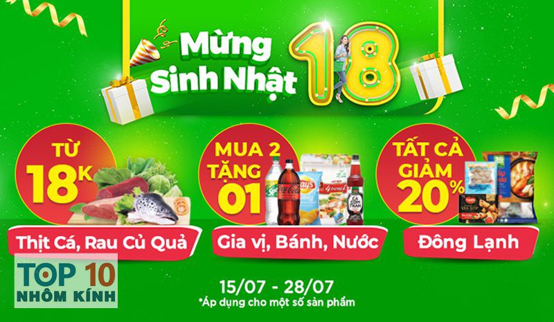 Bách Hóa Xanh - Dịch vụ hỗ trợ bếp núc