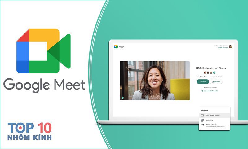 gg meet - Gg meet Mẹo tối ưu âm thanh, hình ảnh và nền ảo