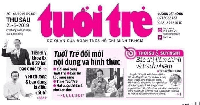 Báo Tuổi Trẻ - Vị thế của Tuổi Trẻ trong làng báo chí