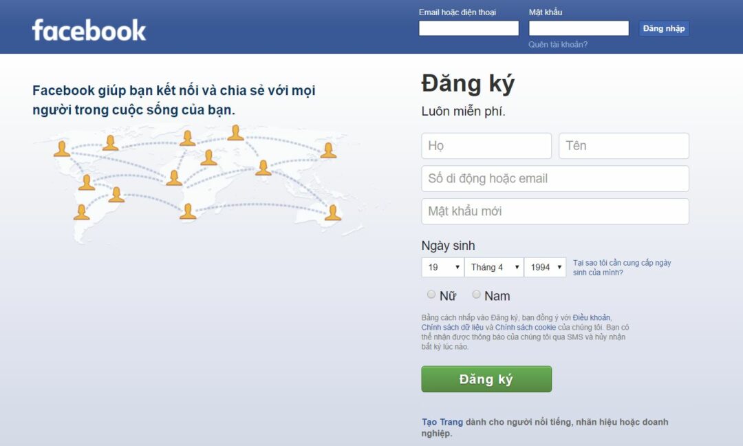 Facebook đăng nhập - Vai trò đối với trải nghiệm người dùng